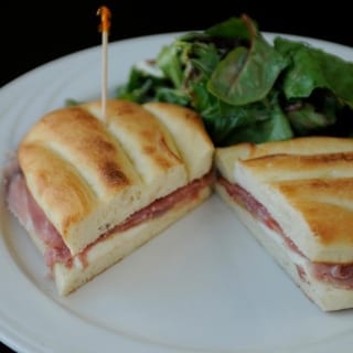 Panino Con Prosciutto Di Parma Sandwich