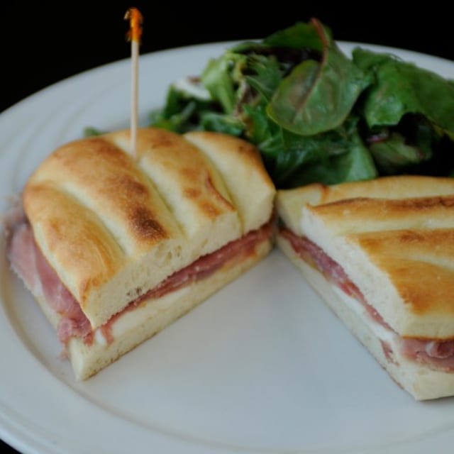 Panino Con Prosciutto Di Parma Sandwich.
