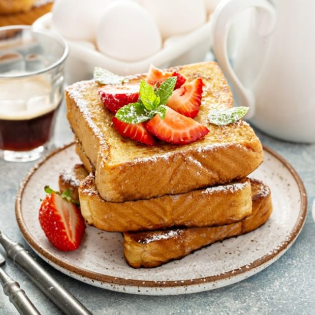 French Toast alle fragole.
